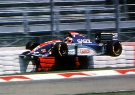 Rubens Barrichello, no momento do acidente em Ímola