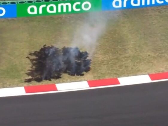 Incêndio, GP da China, Fórmula 1