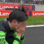 Guanyu Zhou, após o encerramento do GP da China