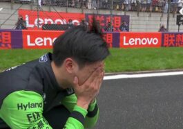 Guanyu Zhou, após o encerramento do GP da China