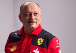 Frederic Vasseur, chefe de equipe da Ferrari.