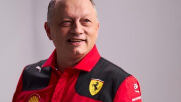 Frederic Vasseur, chefe de equipe da Ferrari.