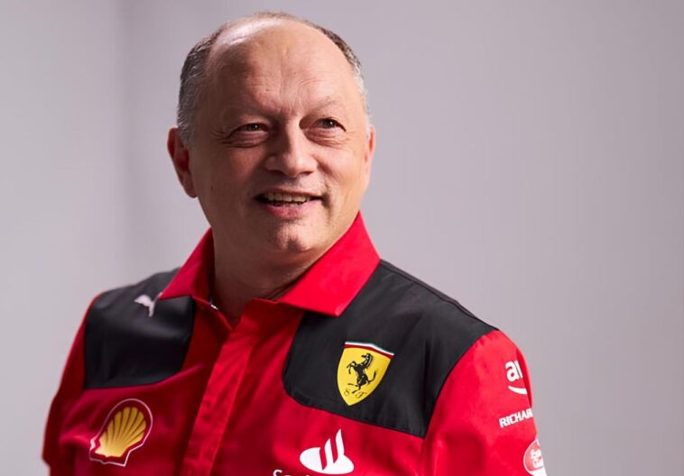 Frederic Vasseur, chefe de equipe da Ferrari.