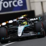 Lewis Hamilton, da Mercedes