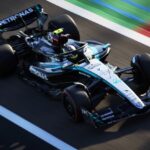 Lewis Hamilton, da Mercedes