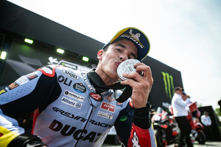 Marc Márquez, da Gresini Racing