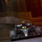Lewis Hamilton, da Mercedes