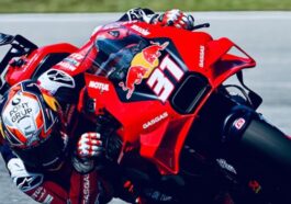 Pedro Acosta em ação na MotoGP pela Tech3