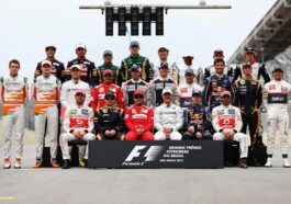 Grid da Fórmula 1 em 2012