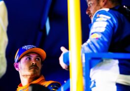 Kyle Larson, no dia em que correu a Indy 500 em 2024