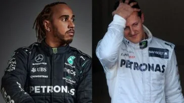 Lewis Hamilton e Michael Schumacher, Mercedes