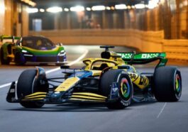 Pintura especial da McLaren em homenagem a Senna, Fórmula 1