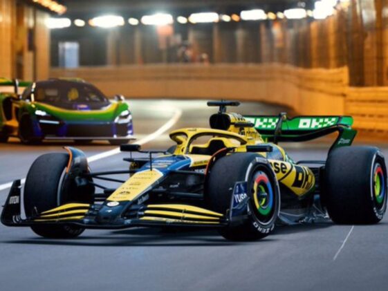 Pintura especial da McLaren em homenagem a Senna, Fórmula 1