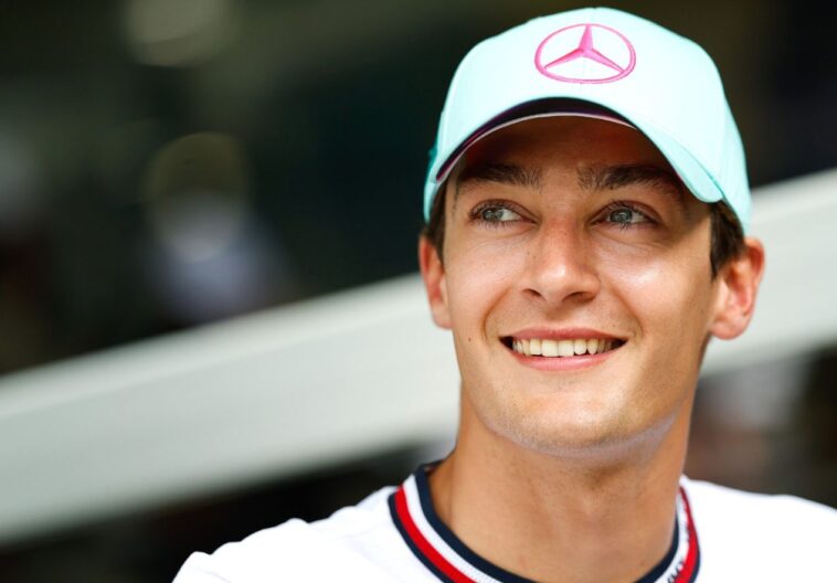 George Russell, piloto da Mercedes na Fórmula 1.