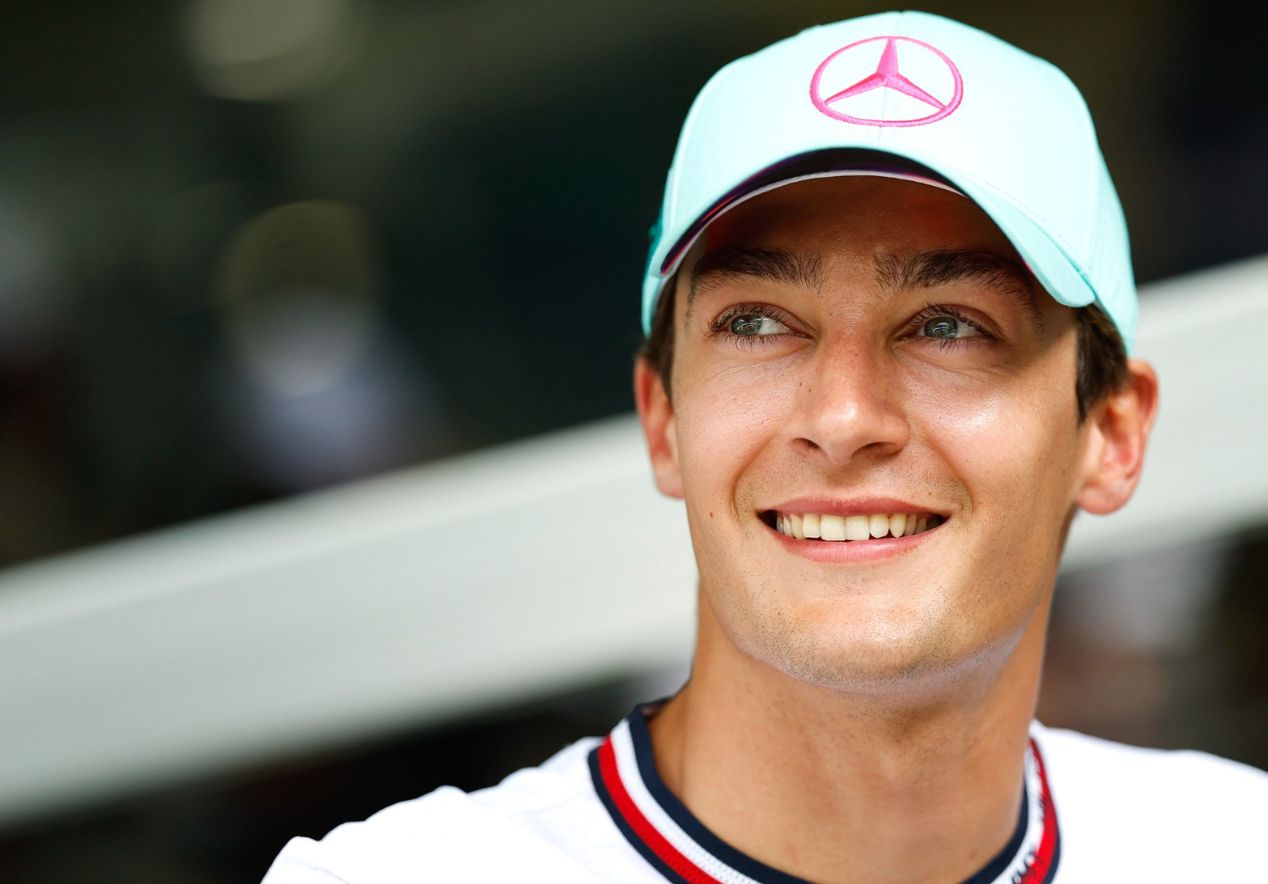 George Russell, piloto da Mercedes na Fórmula 1.