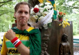 Sebastian Vettel, Ayrton Senna, GP de Ímola 2024