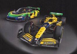 Pintura especial da McLaren em homenagem a Senna