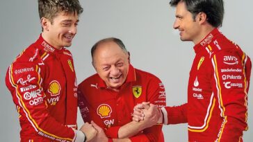 Vasseur, chefe de equipe da Ferrari