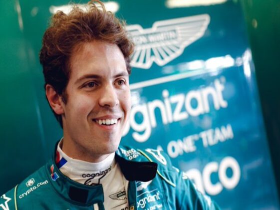 Felipe Drugovich, piloto reserva da Aston Martin