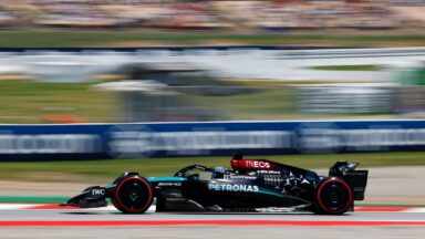 George Russell, da Mercedes