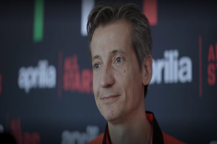 Massimo Rivola, CEO da Aprilia, na MotoGP