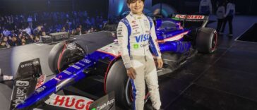 Yuki Tsunoda na Visa RB, da Red Bull