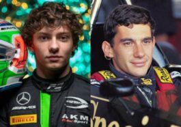 Andrea Kimi Antonelli e Ayrton Senna, Fórmula 1
