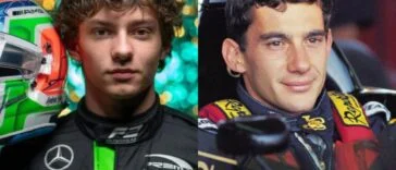 Andrea Kimi Antonelli e Ayrton Senna, Fórmula 1