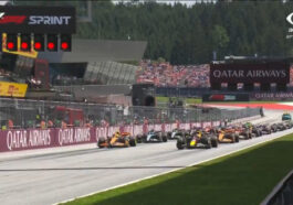 Largada da sprint da Áustria da F1