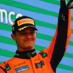 Lando Norris conquista o P2 no GP da Espanha.
