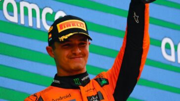 Lando Norris conquista o P2 no GP da Espanha.