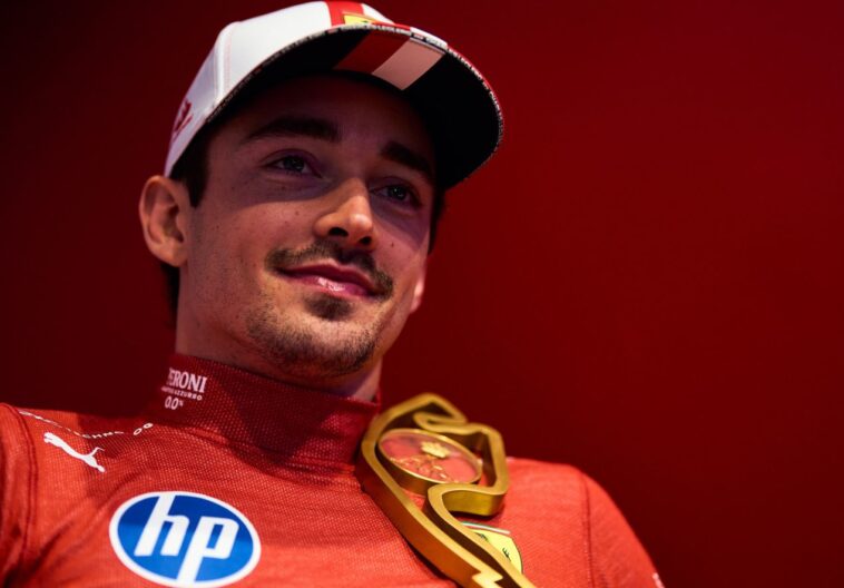 Charles Leclerc, piloto da Ferrari.