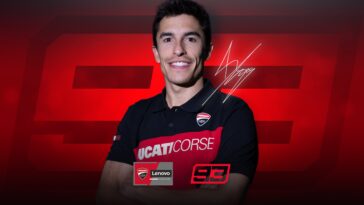 Marc Márquez é o novo piloto da equipe matriz da Ducati