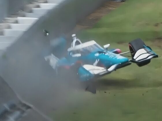 Josef Newgarden bateu forte em Road America