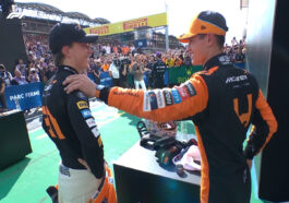 Oscar Piastri e Lando Norris, pilotos da McLaren F1