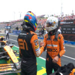 Oscar Piastri e Lando Norris na F1