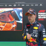 Max Verstappen após uma corrida de F1