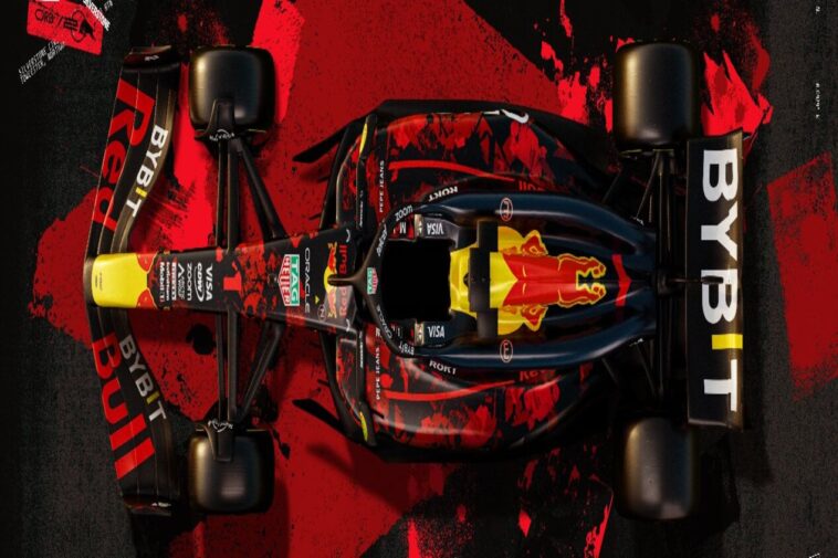 Carro personalizado da Red Bull Fórmula 1