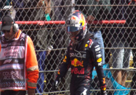 Sergio Pérez em treino de Fórmula 1