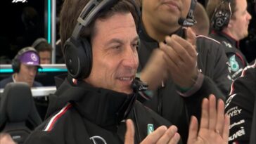 Toto Wolff, chefe da Mercedes Fórmula 1