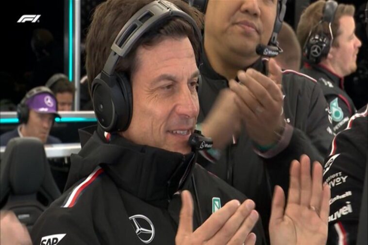 Toto Wolff, chefe da Mercedes Fórmula 1