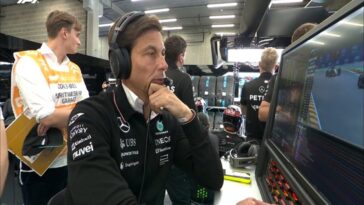 Toto Wolff, chefe da Mercedes na Fórmula 1