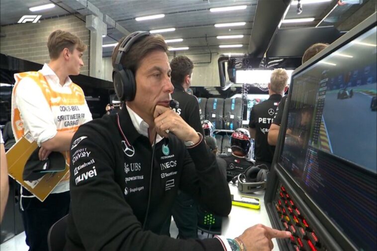 Toto Wolff, chefe da Mercedes na Fórmula 1