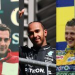 Senna, Hamilton, Schumacher, GP da Bélgica de Fórmula 1