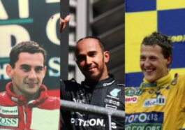 Senna, Hamilton, Schumacher, GP da Bélgica de Fórmula 1