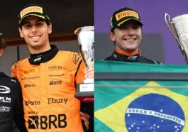 Gabriel Bortoleto e Enzo Fittipaldi pela Fórmula 2