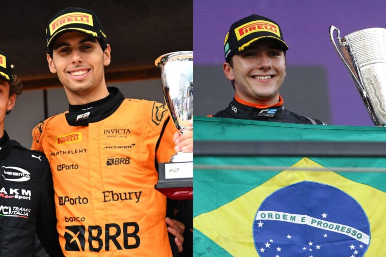 Gabriel Bortoleto e Enzo Fittipaldi pela Fórmula 2