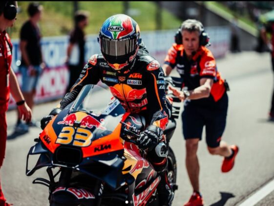 Brad Binder, piloto da KTM