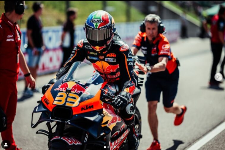 Brad Binder, piloto da KTM