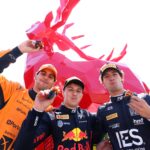 Pódio da Fórmula 2 no GP da Bélgica de 2024